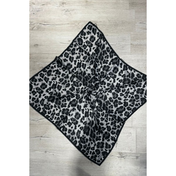 Dijital Soft Leopar Eşarp 01AK